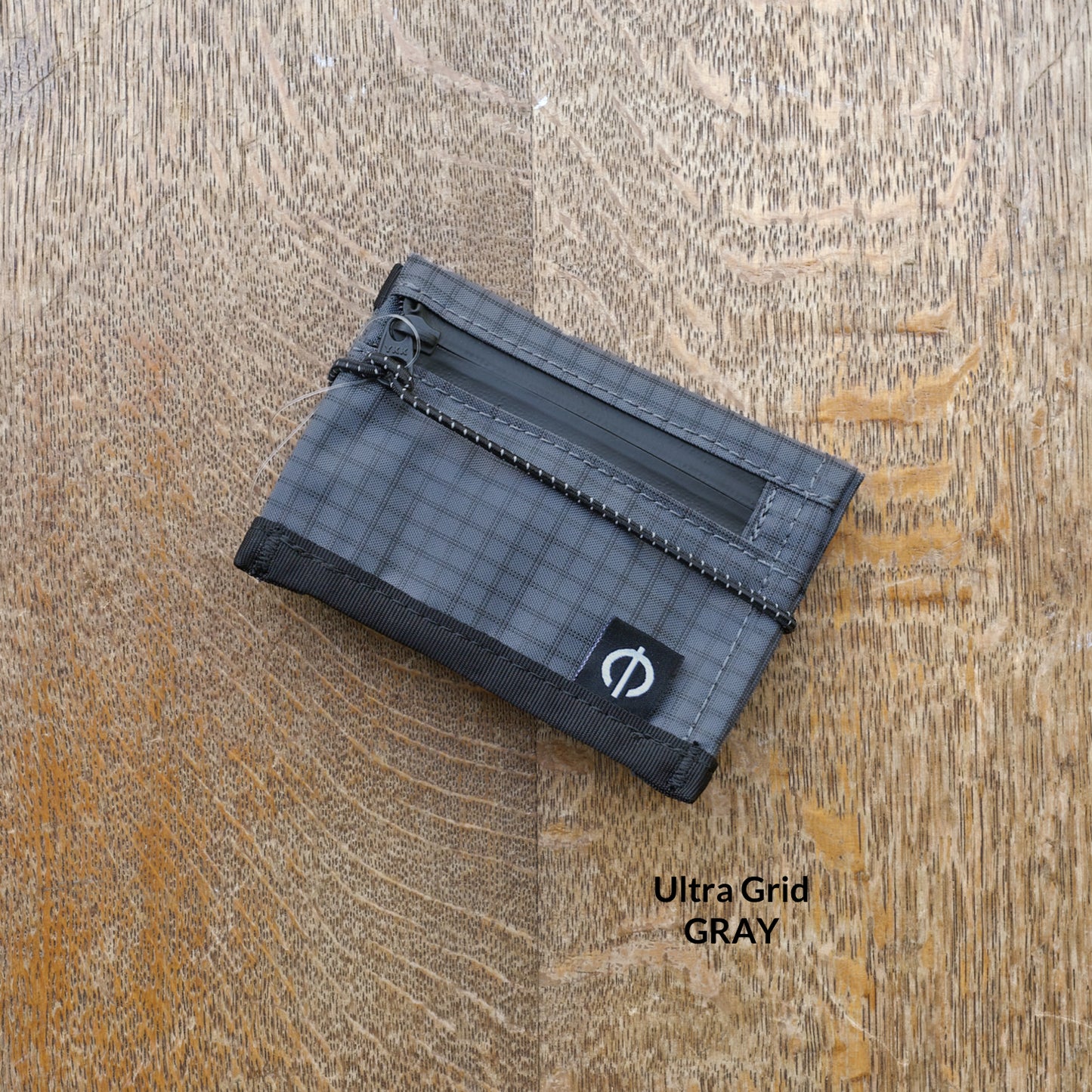 CRV Minimal Wallet Ultra Grid GRAY