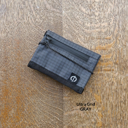 CRV Minimal Wallet Ultra Grid GRAY