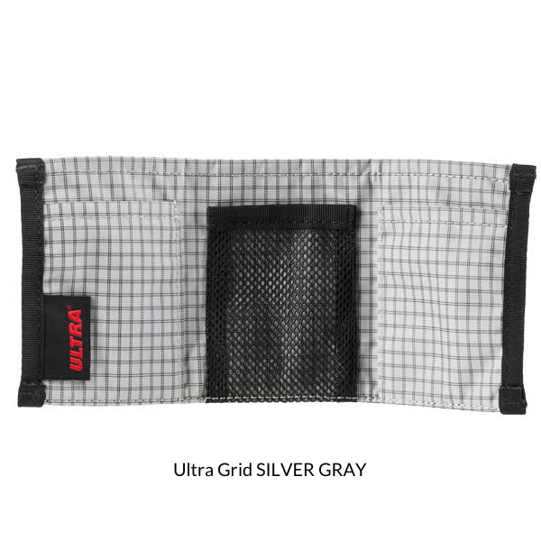 CRV Minimal Wallet Ultra Grid SILVER GRAY