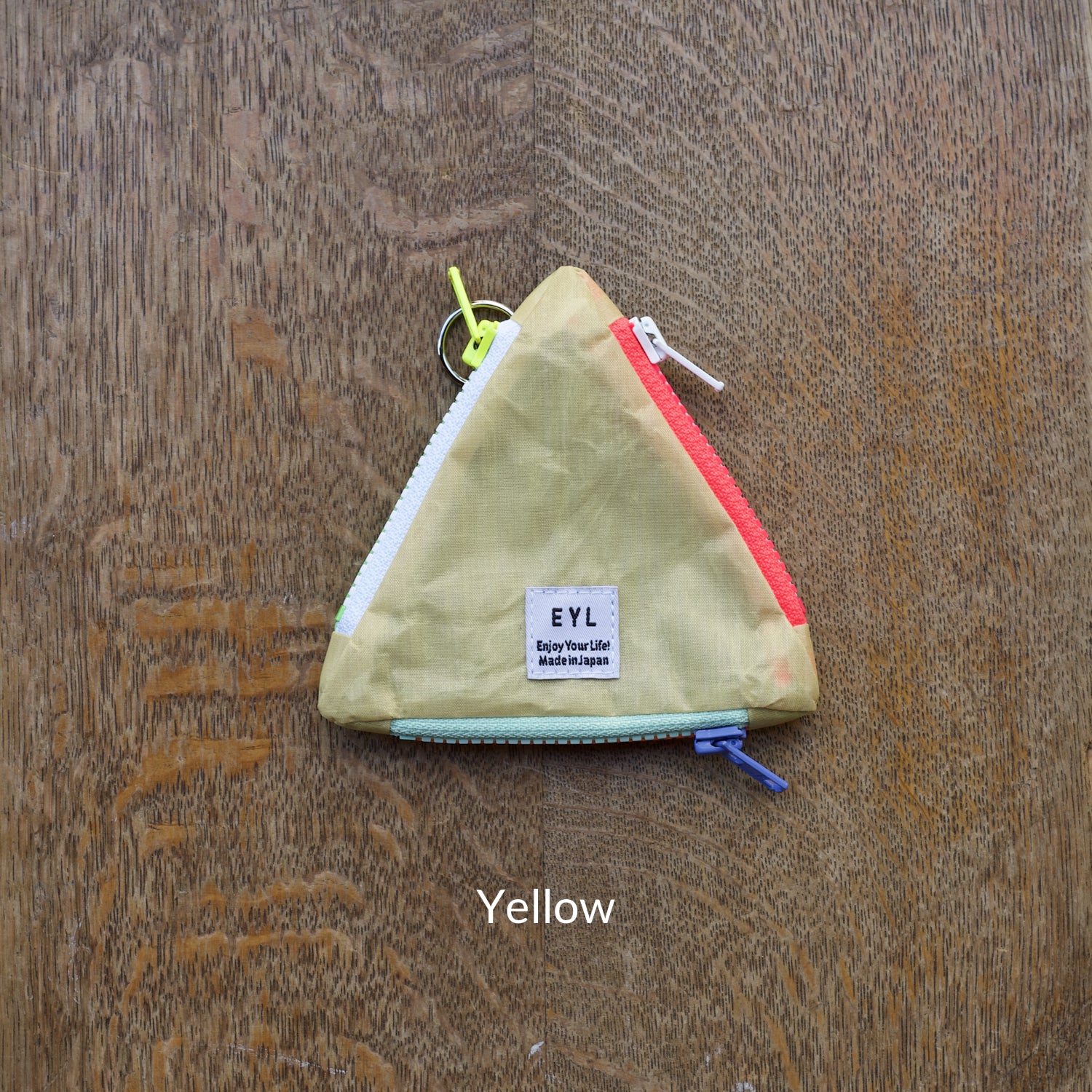 EYL Triple Pocket Pouch "COIN" DCF Yellow