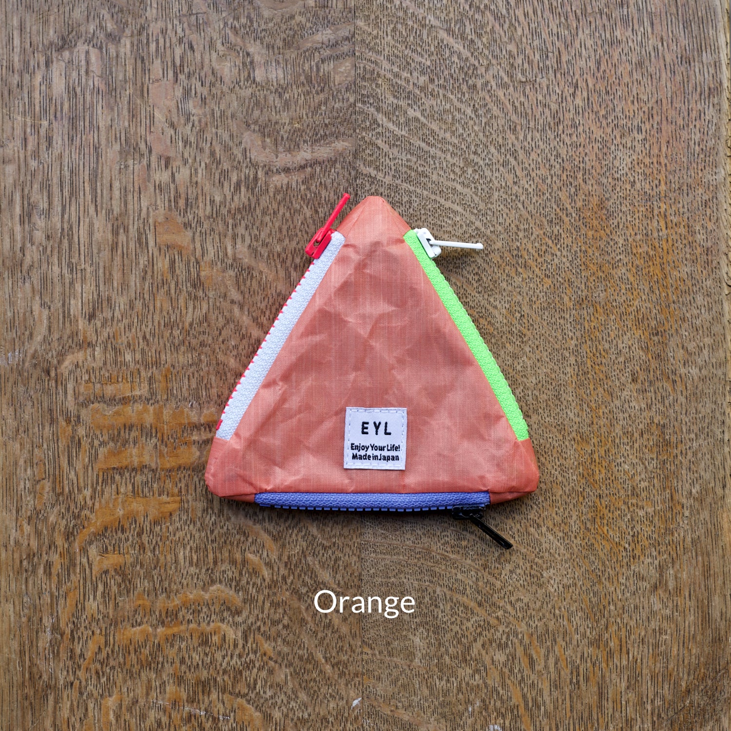 EYL Triple Pocket Pouch "COIN" DCF Orange