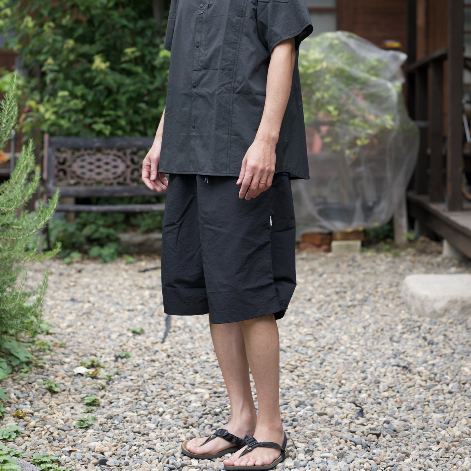 迷迭香 Nylon Harvest Loose Shorts – Rimba Online Store