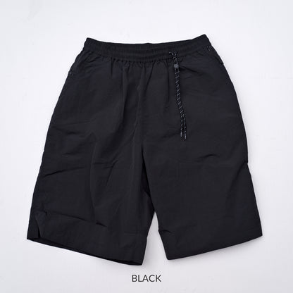 迷迭香 Nylon Harvest Loose Shorts BLACK