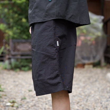 迷迭香 Nylon Harvest Loose Shorts