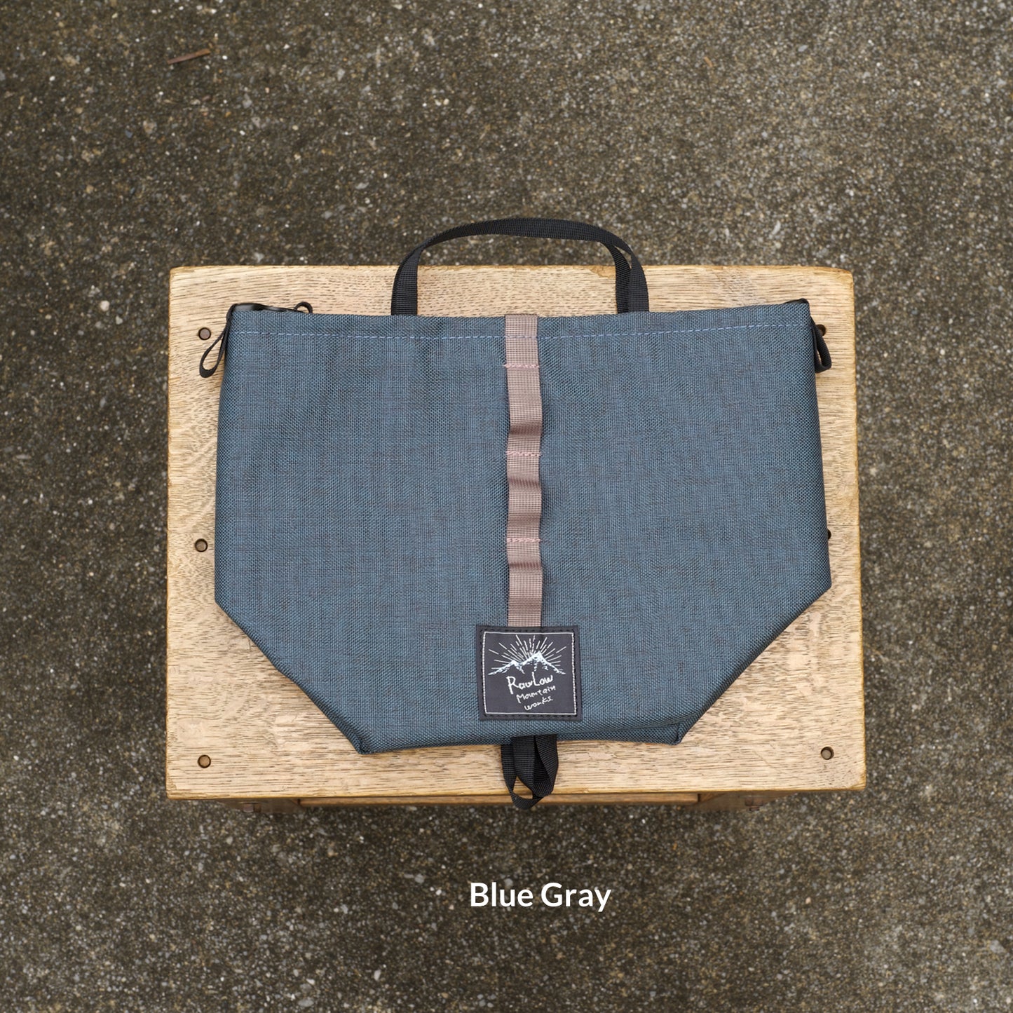 RawLow Mountain Works Tabitibi Tote Blue Gray