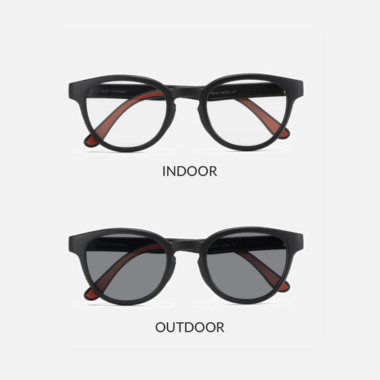 TYMER ELIOT Matt Black/Photochromic Clear to Grey