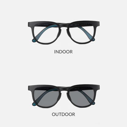 TYMER BLAKE Matt Black/Photochromic Clear to Grey