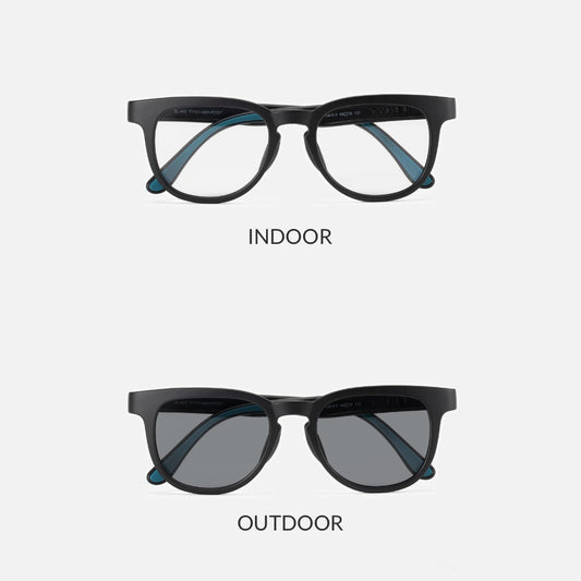 TYMER BLAKE Matt Black/Photochromic Clear to Grey
