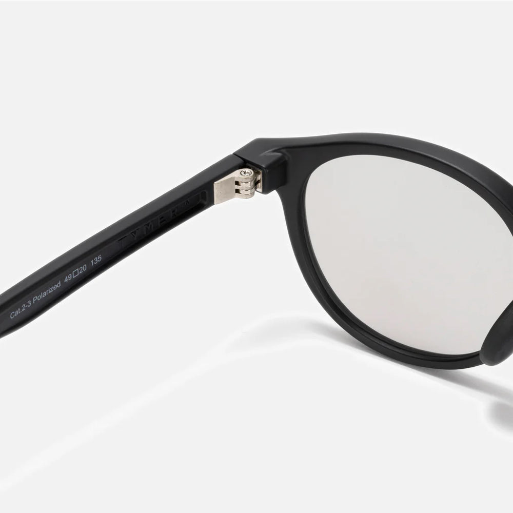 TYMER OLIVER Matte Black / Photochromic Grey Polarized