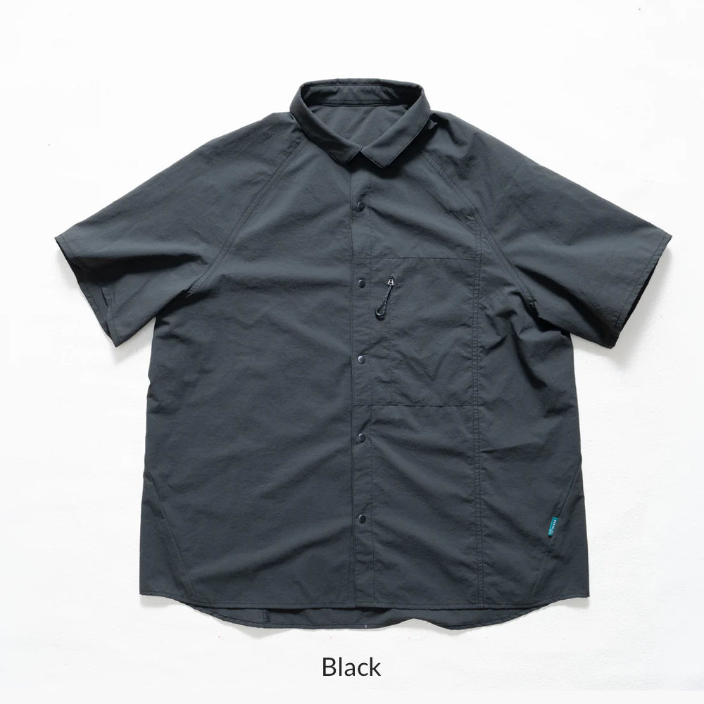 ULSUS Ultra Short Sleeve Shirt BLACK